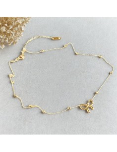 Colar laço Ísis em aço inoxidável para equilíbrio feminino, proteção espiritual e harmonia interior 2