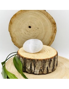 Sabonete de selenite 5 x 4 cm pedra natural