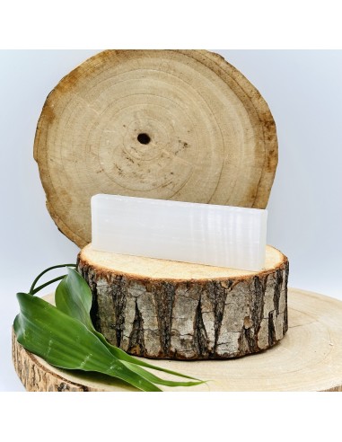 Base de selenite para purificação energética, elevação vibracional e limpeza do campo energético