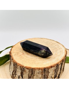 Biterminado de fluorite 5 a 7 cm pedra natural