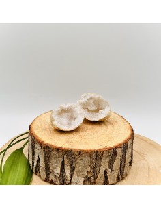 GEODO DE CUARZO EM PAR 3 A 4CM