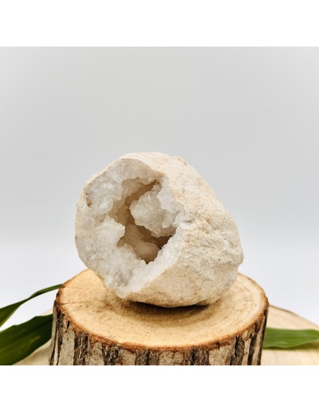 Geodo de quartzo em par 8 a 12 cm pedra natural