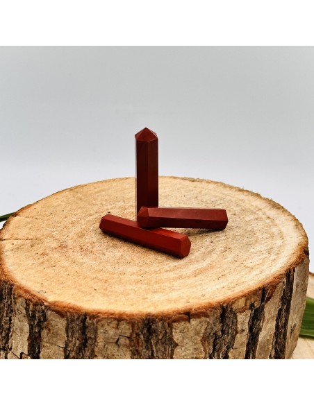 Gerador de jaspe vermelho 3 a 4 cm pedra natural