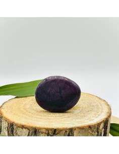 Fluorite rolada plana 3 a 4 cm pedra natural