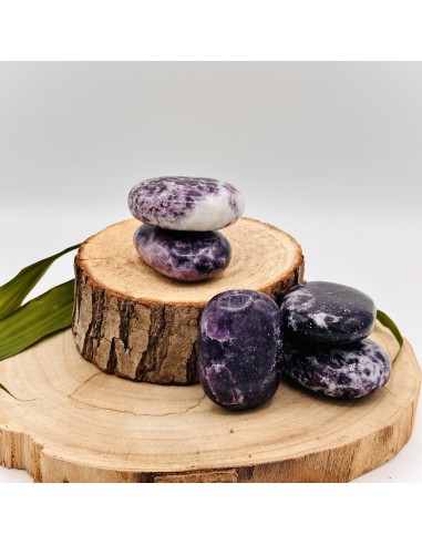 Jabón de lepidolita para calma emocional, equilibrio interior y suavización de la ansiedad