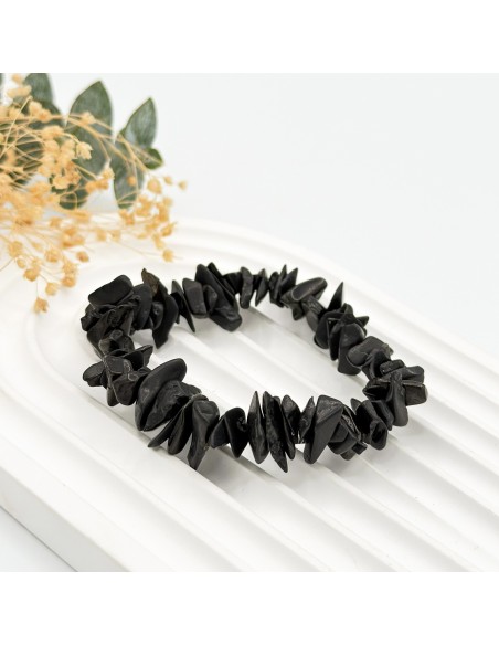 PULSERA DE SHUNGITA CHIP