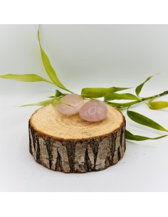 Quartzo rosa sabonete 4 a 5 cm pedra natural