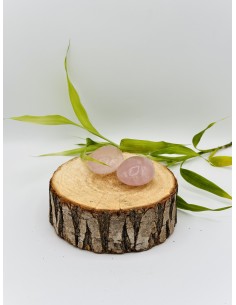 Quartzo rosa sabonete 4 a 5 cm para amor próprio, acolhimento emocional e equilíbrio vibracional 2