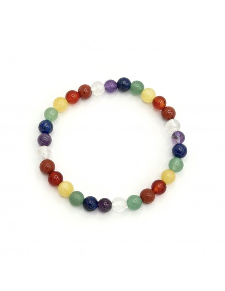 Pulsera 7 chakras para alineación energética, protección vibracional y equilibrio interior
