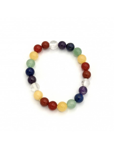 PULSERA 7 CHAKRAS 8MM