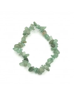 Pulsera de cuarzo verde chip para sanación emocional, renovación energética y bienestar interior