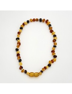COLLAR DE ÁMBAR INFANTIL FORMA IRREGULAR