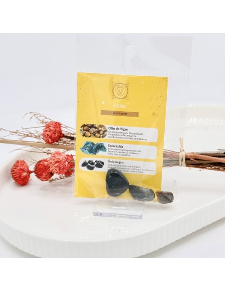 KIT TENDA GAIA PIEDRAS SIGNO LEÃO ♌
