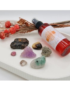 Kit de prosperidad Tenda Gaia con cristales para activar la abundancia, el enfoque y el flujo positivo en la vida material.