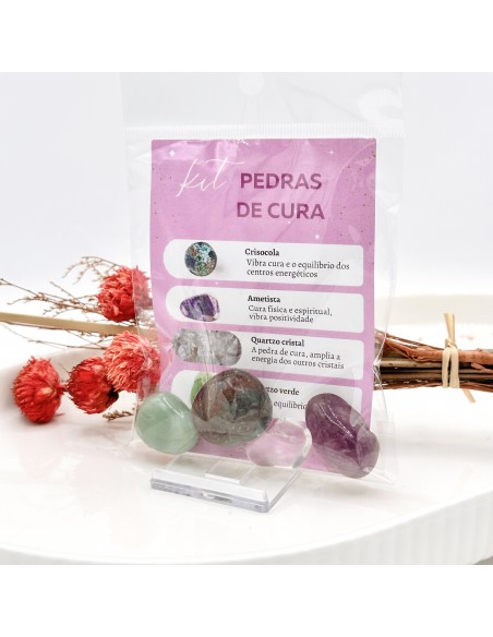 Kit de piedras de curación para renovación energética, equilibrio emocional y luz interior