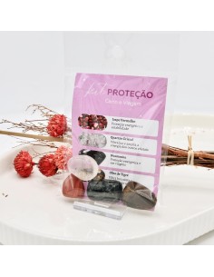 Kit Proteção Carro e Viagem Tenda Gaia – Segurança e Boa Sorte