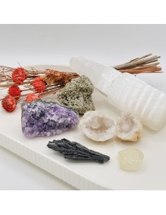 Kit Cristales Entrada Hogar Tenda Gaia – Protección & Prosperidad