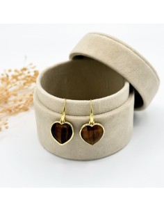 Pendientes de Ojo de Tigre – Protección & Coraje