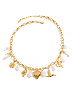 COLLAR ALEGRIA DE ACERO INOXIDABLE 2