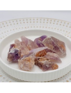 Ametrino em bruto 3 a 4 cm cristal natural