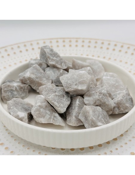 Anidrita en bruto para calma, sanación emocional y conexión espiritual elevada