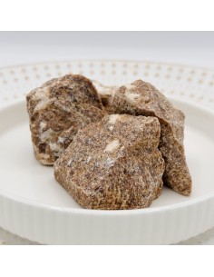 Aragonite castanho para enraizamento, estabilidade emocional e força interior