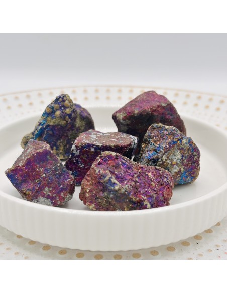 Bornita en bruto para elevación aurática, renovación interior y expansión vibracional luminosa