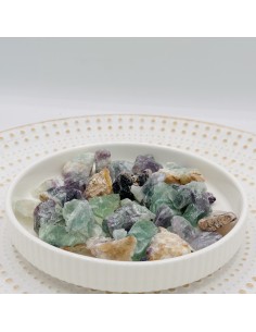 Fluorite em bruto para clareza mental, equilíbrio energético e foco interior