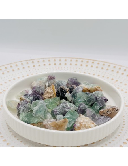 Fluorite em bruto para clareza mental, equilíbrio energético e foco interior