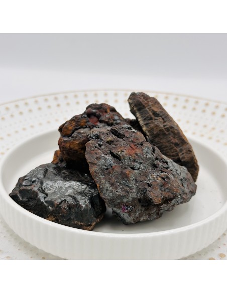 Goethite em bruto para estabilidade emocional, cura profunda e enraizamento espiritual