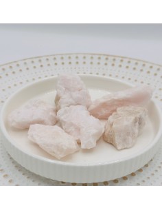 Morganite em bruto 3 a 4 cm pedra natural de amor