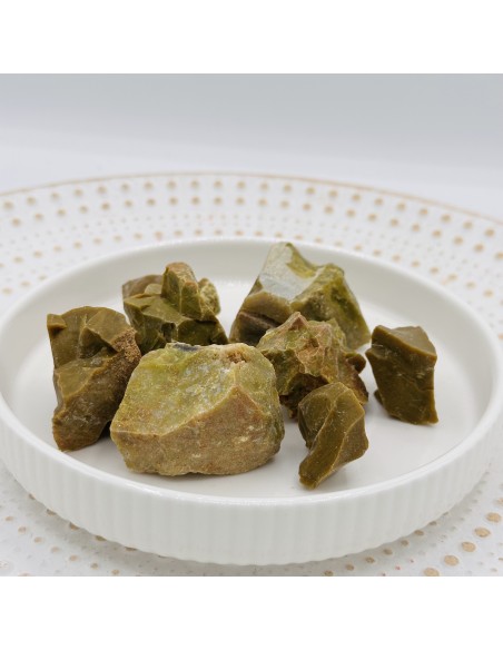 Opala verde em bruto para cura do coração, esperança renovada e equilíbrio emocional