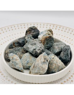 Apatito azul em bruto 3 a 4 cm pedra natural