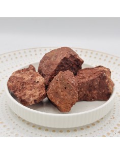 Bauxite (bauxita) em bruto 3 a 4 cm pedra natural