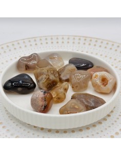 Cornalina rolada 3 a 4 cm pedra natural