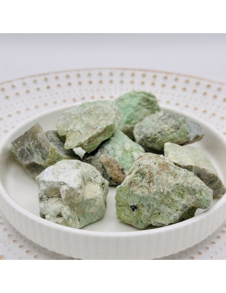 Garnierite em bruto 4 a 5 cm pedra natural