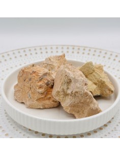 Ortosa em bruto para equilíbrio emocional, luz interior e suavização vibracional do coração