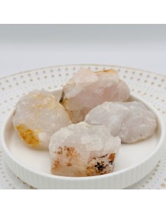 Quartzo rosa em bruto 4 a 6 cm pedra natural