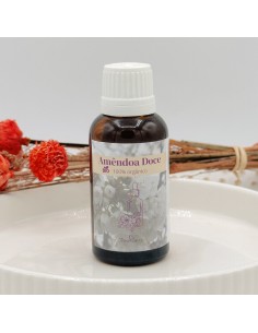 Óleo de amêndoas doces para nutrição, suavidade emocional e harmonia energética