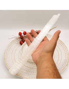 Selenite em barra 30 cm pedra natural