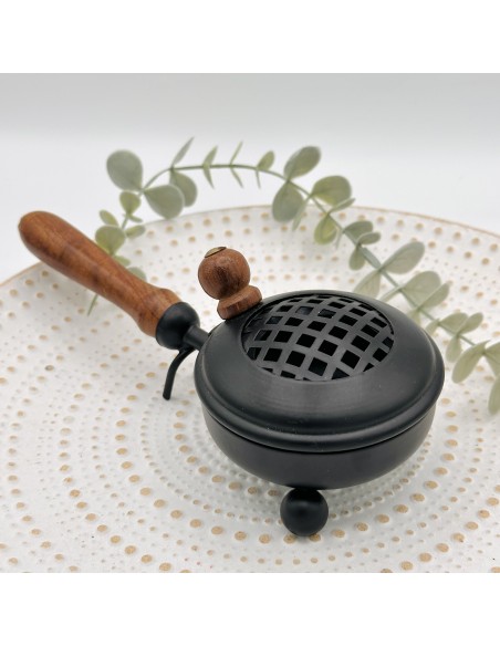 Queimador braseiro para incensos e ervas para limpeza energética profunda, transmutação e elevação vibracional