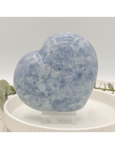 Coração de celestina para paz interior, elevação espiritual e clareza mental