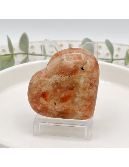 Corazón de Piedra del Sol para vitalidad, alegría interior y expansión energética