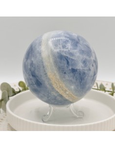Esfera de Calcite Azul | Calma emocional e comunicação