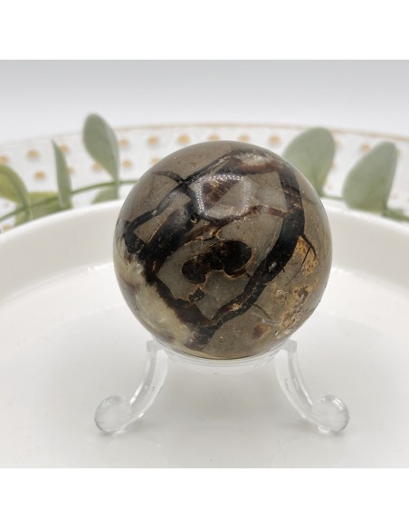 Esfera de septária 4 cm pedra natural