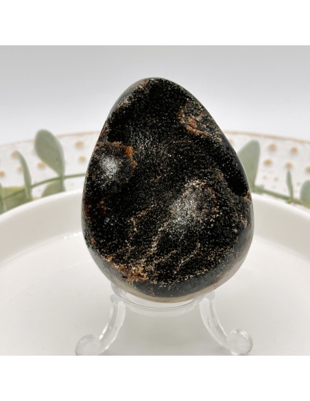 Ovo de septária grande pedra natural
