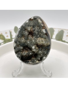 Ovo de septária para enraizamento profundo, estabilidade interior e fortalecimento emocional