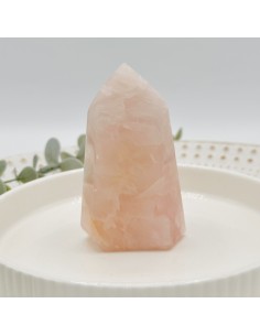 Gerador de Quartzo Rosa 4 cm | Tenda Gaia