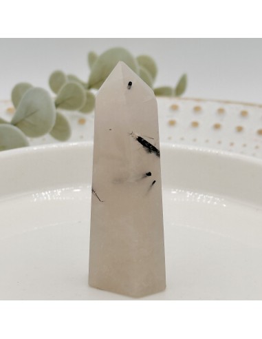 Gerador de quartzo turmalinado para proteção energética, equilíbrio interior e clareza vibracional