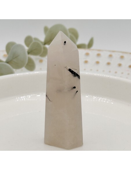 Gerador de Quartzo Turmalinado Médio | Tenda Gaia